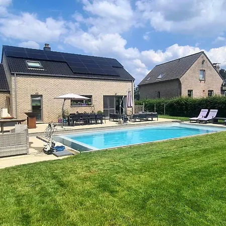 Maison De Pour Maximum 6 Personnes Avec Piscine Jalhay