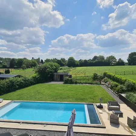 Maison De Pour Maximum 6 Personnes Avec Piscine * Jalhay